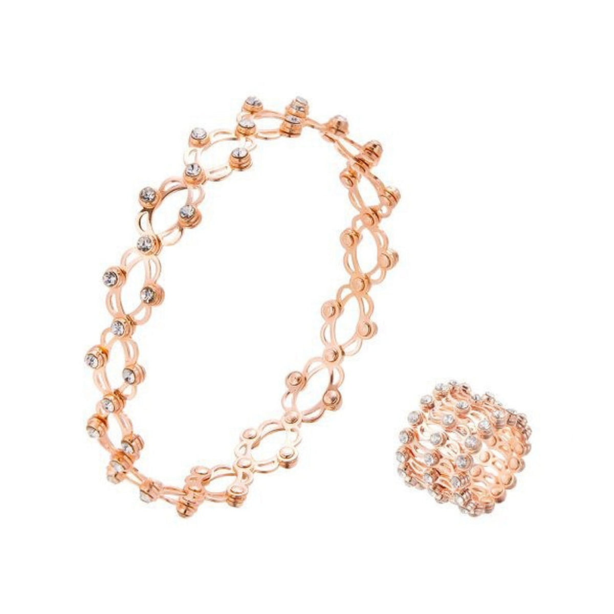 2-in-1 Transforming Ring Bracelet – Adjustable Stretch Unisex