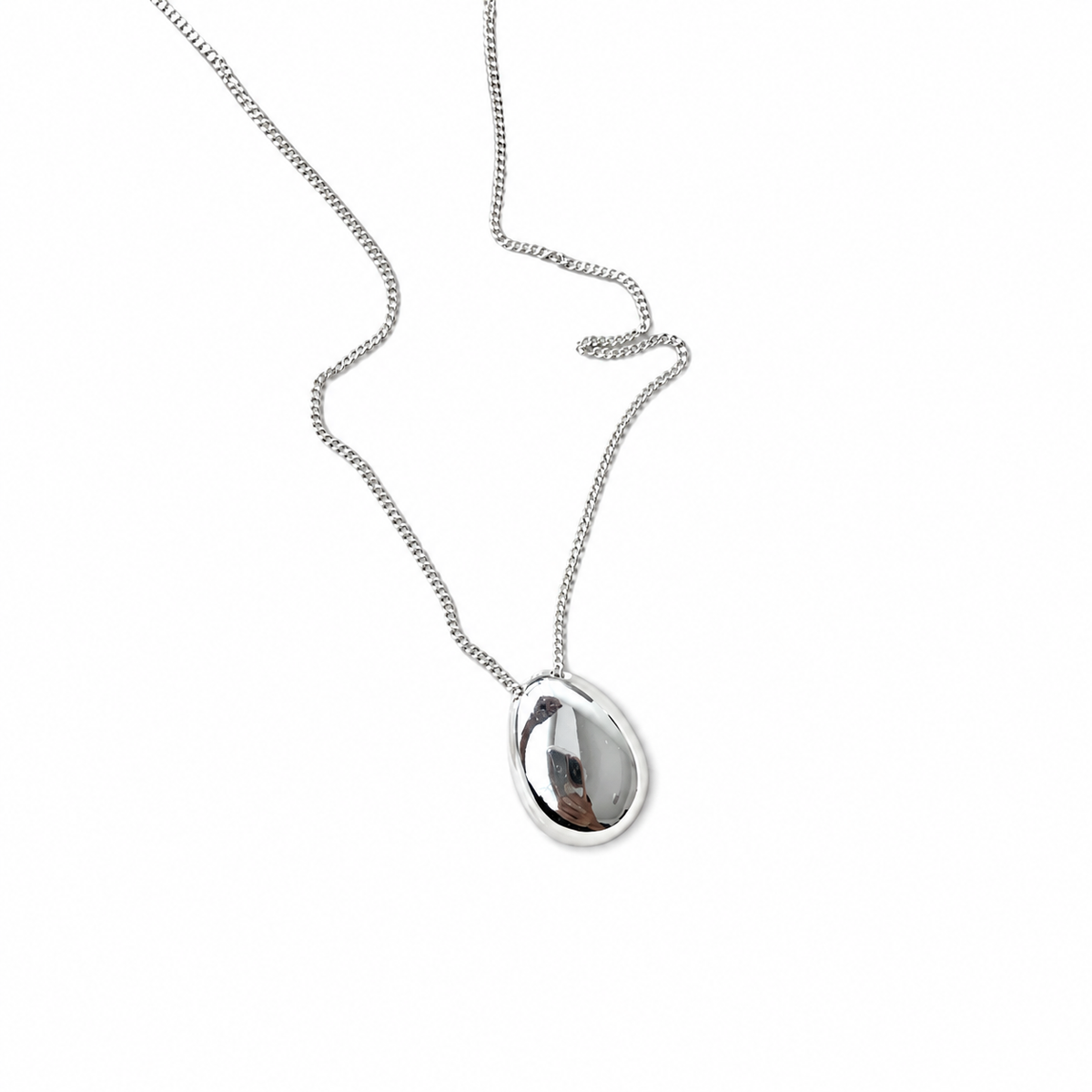 Collier avec pendentif en argent sterling 925 et chaîne d’extension