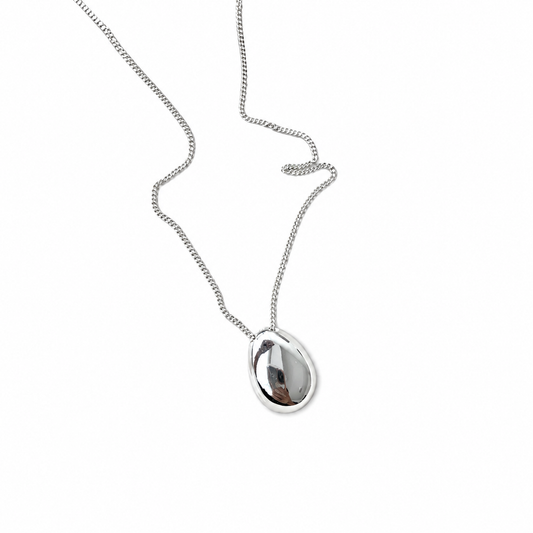 Halskette mit Anhänger aus 925er Sterlingsilber und Verlängerungskette