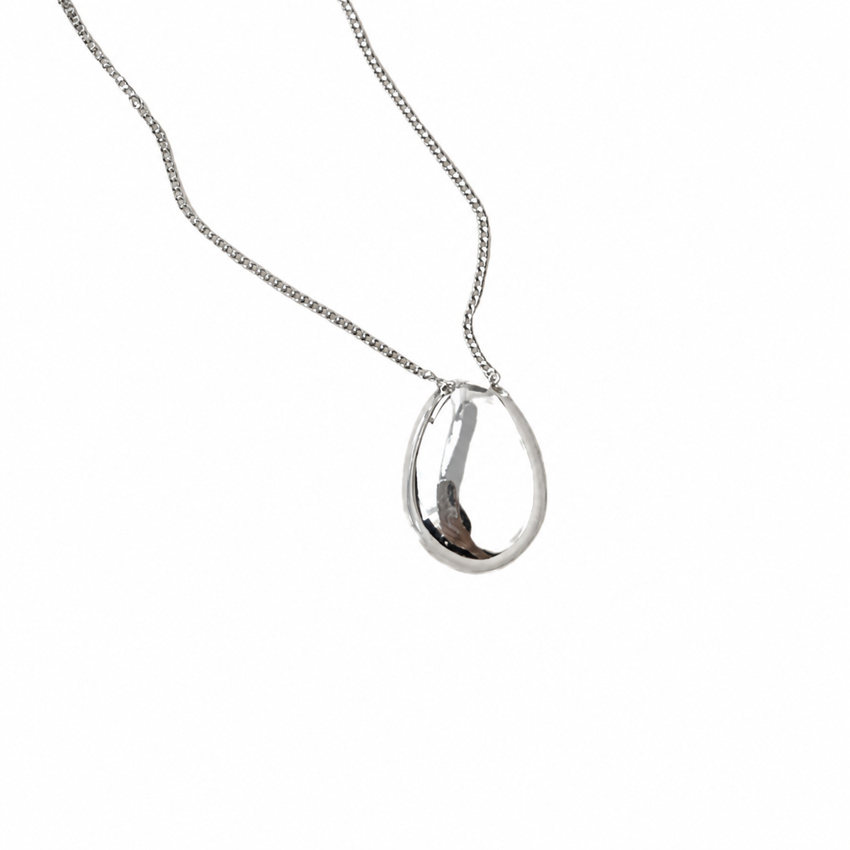 Collier avec pendentif en argent sterling 925 et chaîne d’extension